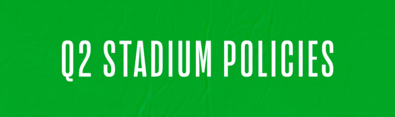 Stadium policies