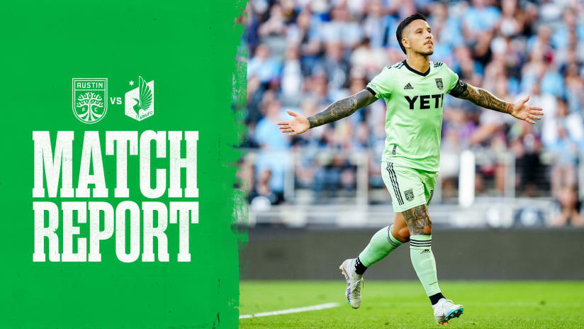 ATXFC vs MNUFC Match Report Graphic