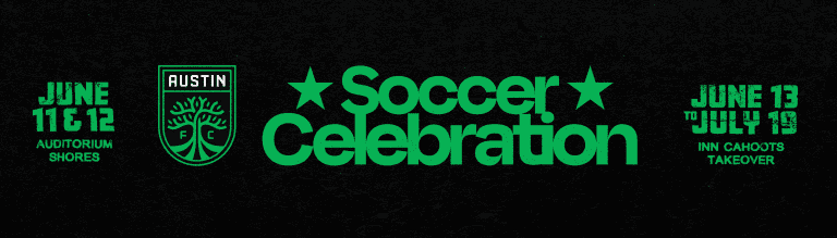 Austin Soccer Celebration Banner