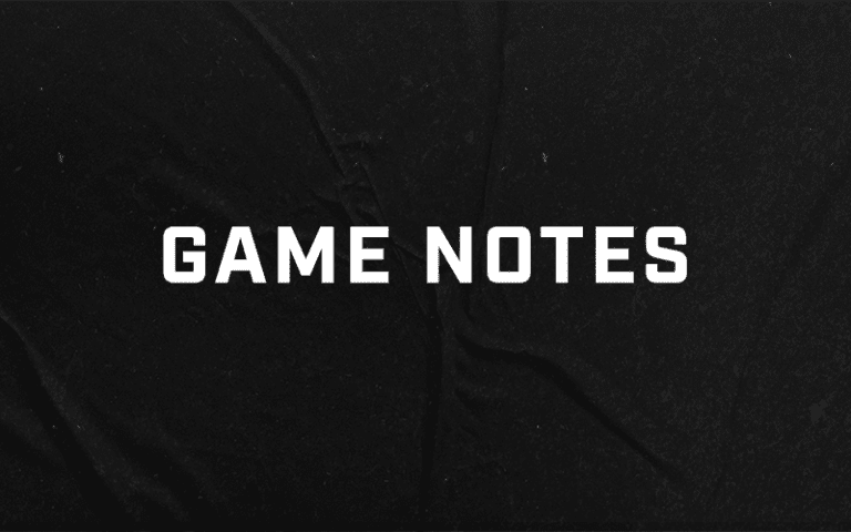 Game Notes